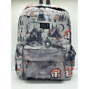 Dark Mushroom Creatures Backpack By Guild Of Calamity